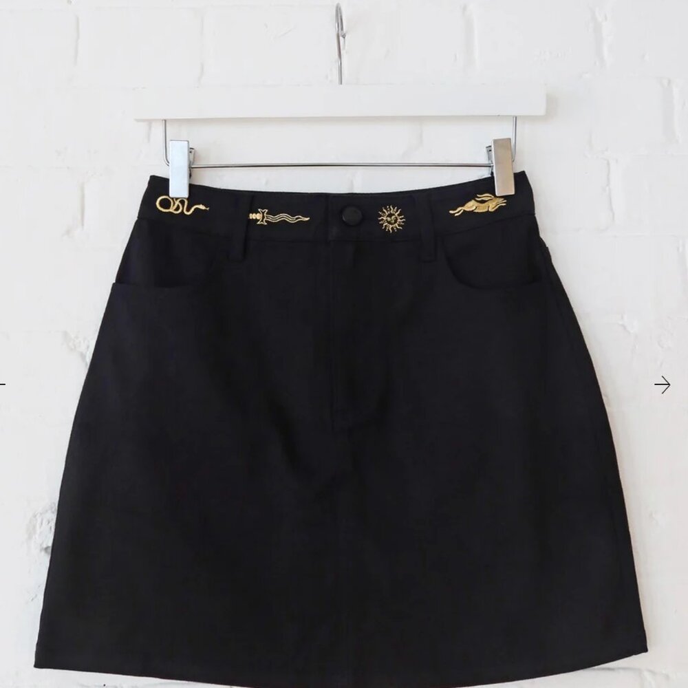 Lazy Oaf x Laura Callaghan Eyes On My Butt Skirt